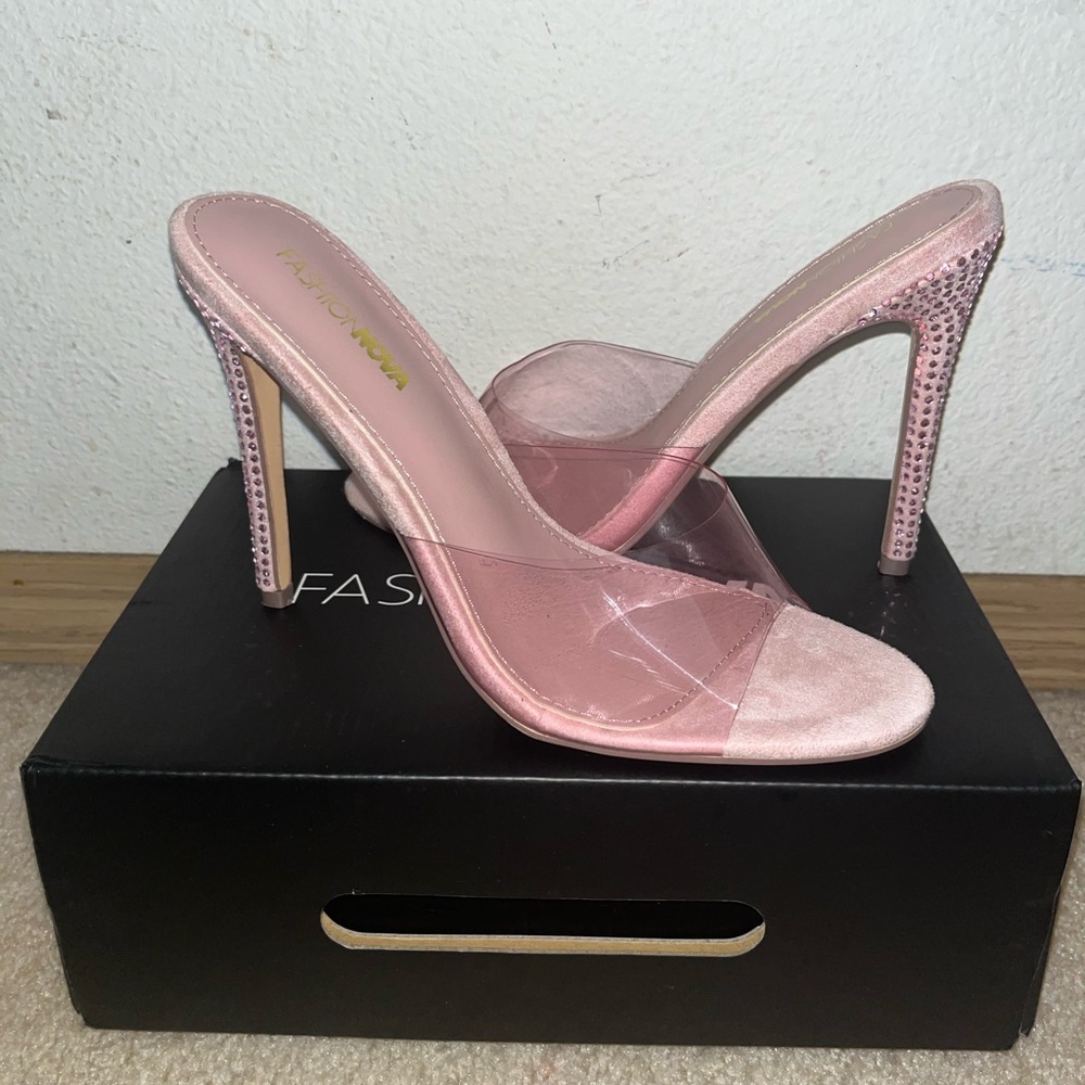 Fashion Nova Light Pink Stiletto Heels